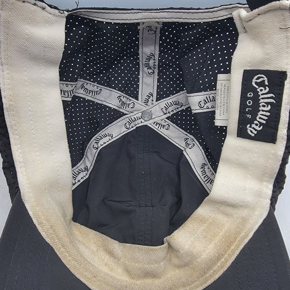 Callaway Golf FT-5 Tour i Adults Golf Hat Cap Black Ligthweight Comfort Casual - Picture 6 of 9